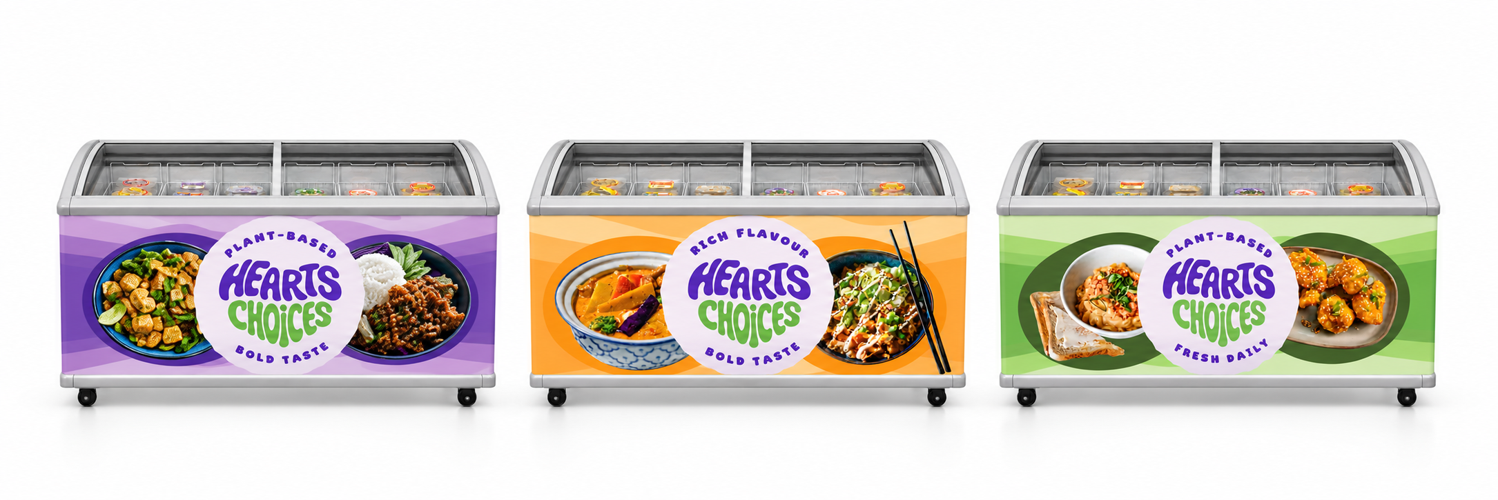 Hearts Choices environmental graphics