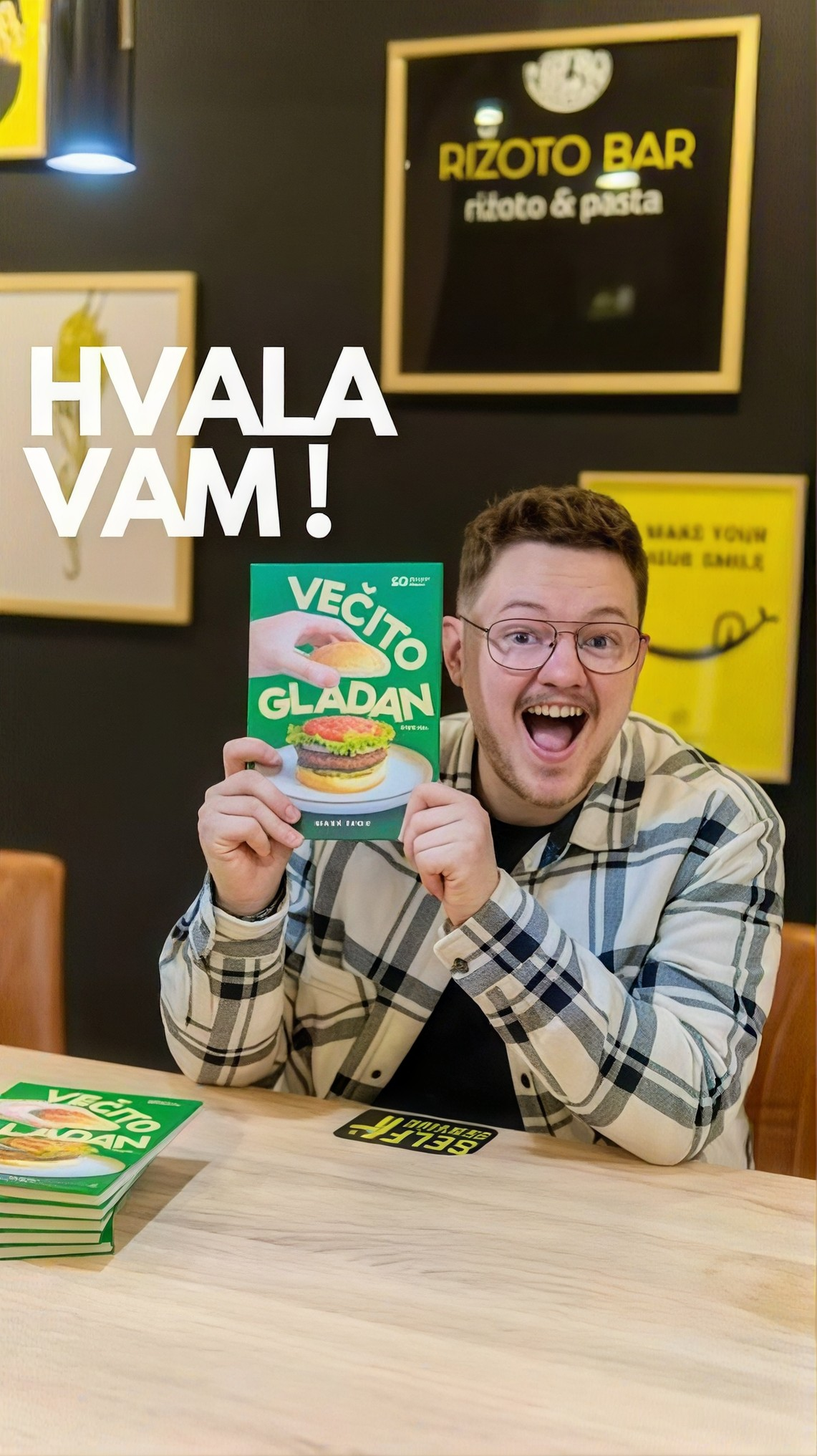 Večito Gladan editorial illustration