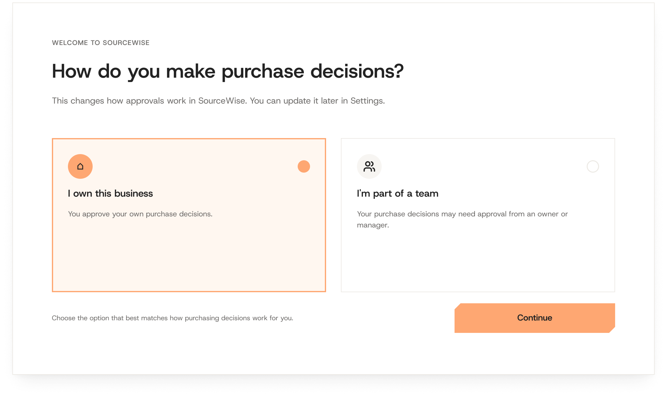 Role-aware onboarding